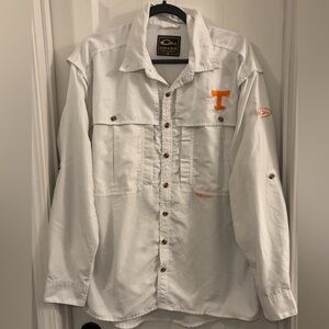 Drake White Shirt with Orange Accents TENNESSEE